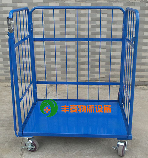 L型单层物流台车02