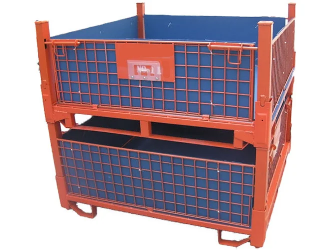 Powder spraying storage cage