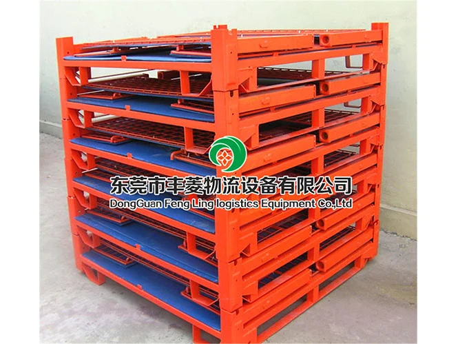 Powder spraying storage cage