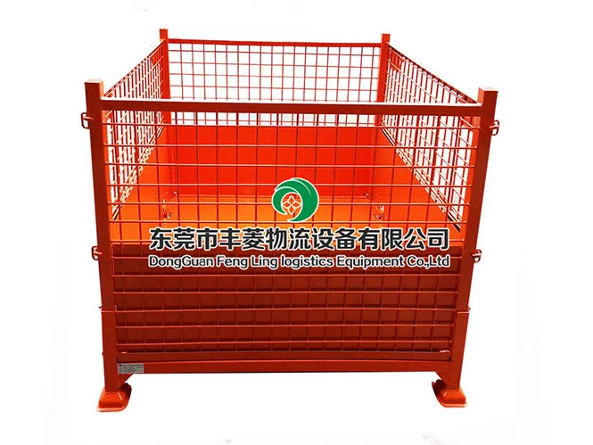Powder spraying storage cage