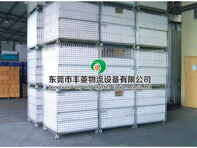 Galvanized storage cage